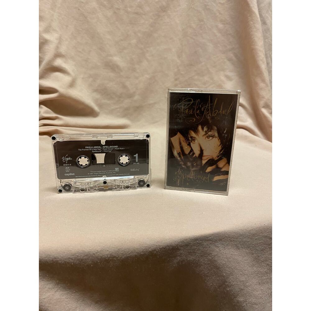 Spellbound by Paula Abdul Cassette , 1991, Virgin Tested